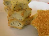 Receita Biscoitos ao queijo parmesão e semente de papavero