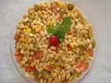Receita Salada de soja