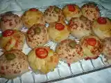 Receita Mini pães pizza