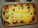 Receita Cação ao forno com batata e requeijão