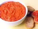 Receita Patê de pimentão vermelho