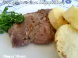 Receita Bife de pernil marinado no whisky