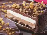 Receita Torta de sorvete com bolo diet / light