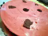 Receita Semi frio gelatina de morango
