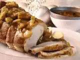Receita Lombo assado ao molho de maçã