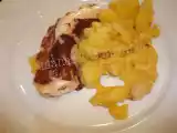 Receita Polvo confitado em azeite sobre migas gatas de batata e cebolinho (ju)