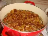 Receita Mijadra arroz com lentilha
