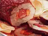 Receita Carne assada recheada