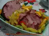 Receita Tender com frutas frescas