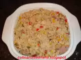 Receita Arroz de grão-de-bico com calabresa