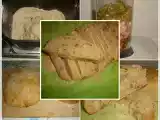 Receita Pão rústico de chouriço, bacon e azeitonas