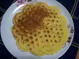Receita Waffles de natas - o primeiro lanche do ano para as crianças