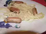 Receita Massa com salsichas