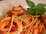 Receita Linguini com frutos do mar