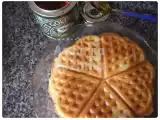 Receita Waffles com golden syrup