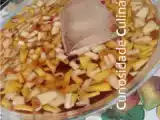 Receita Ponche de frutas