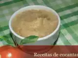 Receita Mousse de maçã no microondas