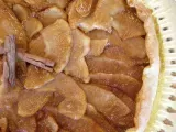 Receita Torta de maçã, geleia de damasco, pistache e amêndoa