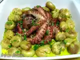 Receita Polvo á lagareiro