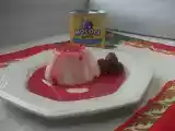 Receita Flan de iogurte com calda de amoras