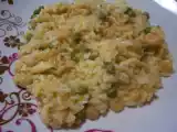 Receita Risotto de pescada e camarão