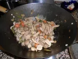 Receita Carne na wok