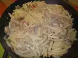 Receita Macarronete riscado com atum e camarão