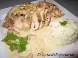Receita Peito de frango com caju