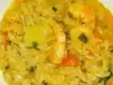 Receita Risoto de camarão [shrimp risotto]