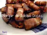 Receita Tâmaras com bacon e presunto