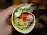 Receita Bifes com cogumelos e mostarda à antiga / tortilhas recheadas