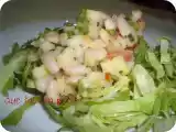 Receita Salada de feijão branco com maçã
