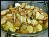 Receita Batatas assadas com alho