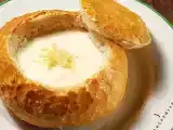 Receita Creme de queijo e sopa de cebola