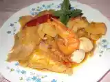 Receita Caldeirada de peixe e marisco