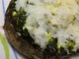 Receita Cogumelos portobello recheados com espinafres e queijo