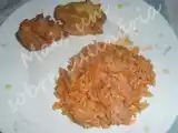 Receita Pataniscas de bacalhau com arroz de tomate