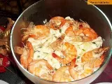 Receita Salada de camarão com batata