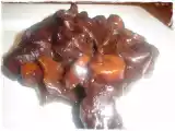 Receita Perú au vin com sopa de rabo de boi