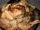 Receita Frango assado no sal