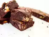 Receita Brownie de três chocolates