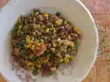 Receita Tropeiro de feijão verde