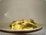 Receita Salmão com couve e batatas gratinadas