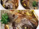 Receita Douradas no forno com alho francês