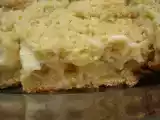 Receita Cuca cremosa.