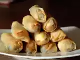 Receita Rolinho primavera (ovo-lacto)