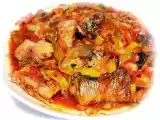 Receita Dourada agridoce com alho francês e cenouras
