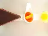 Receita Japonaise - merengue de amêndoa com ganache de chocolate