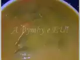 Receita Sopa de feijão verde e cenoura