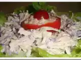 Receita Salada de atum com tomate